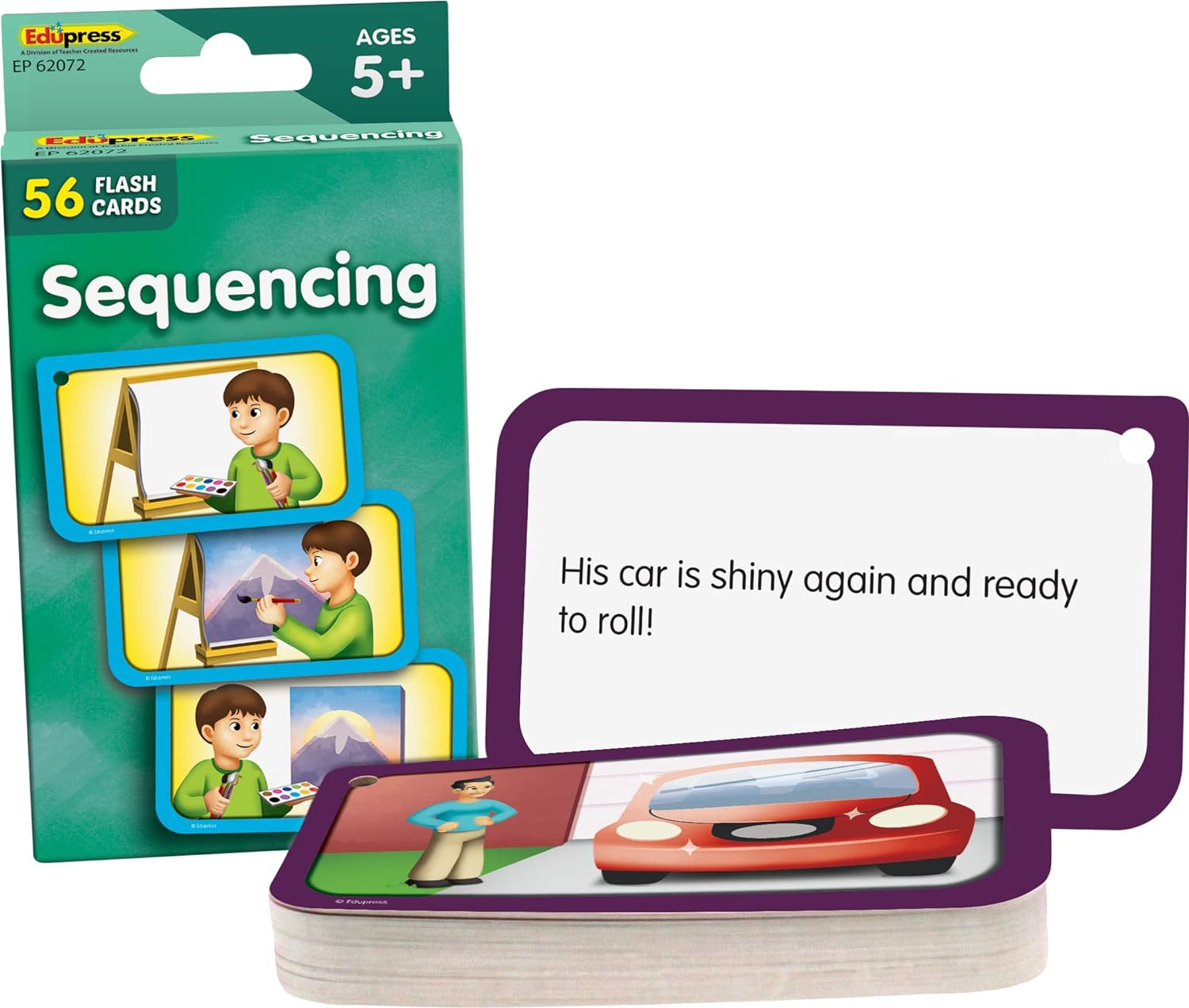 Teacher Created Resources Sequencing Flash Car