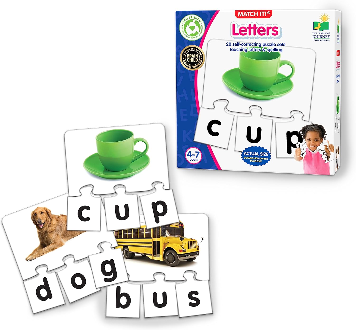 The Learning Journey Match It Letters 20 Piec