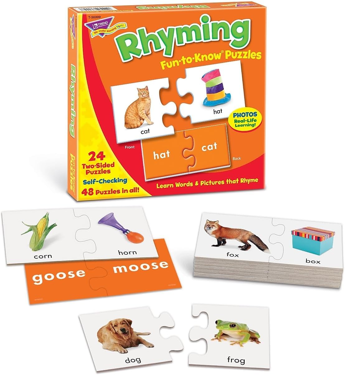 Trend Fun-To-Know Early Childhood Puzzles, Rhy